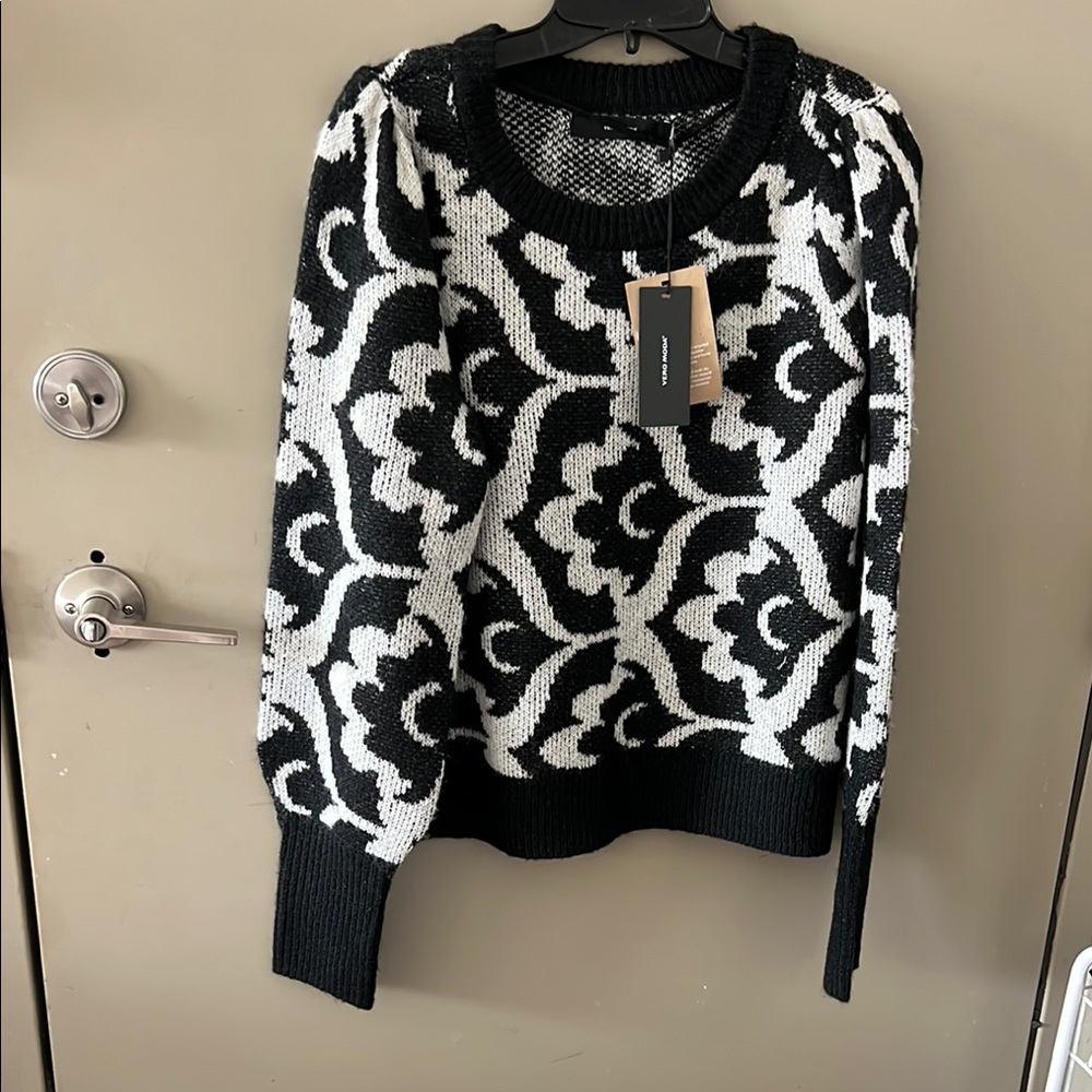 New Vero Moda Women’s Knitted Pattern Pullover Sweater Size XL - Picture 1 of 3